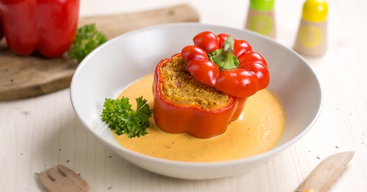 Pippas gefuellte Couscous Paprika