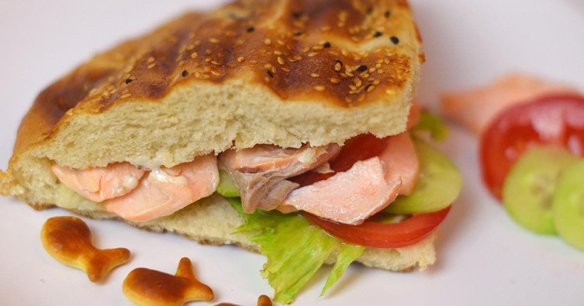Lachs Döner