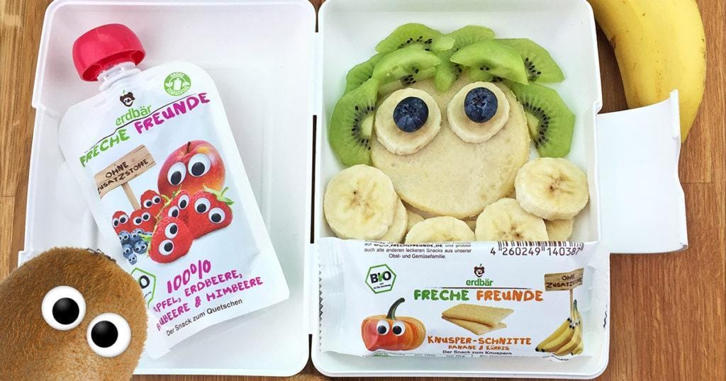 Lunchbox Rezepte- Lustiges Pfannkuchen Gesicht