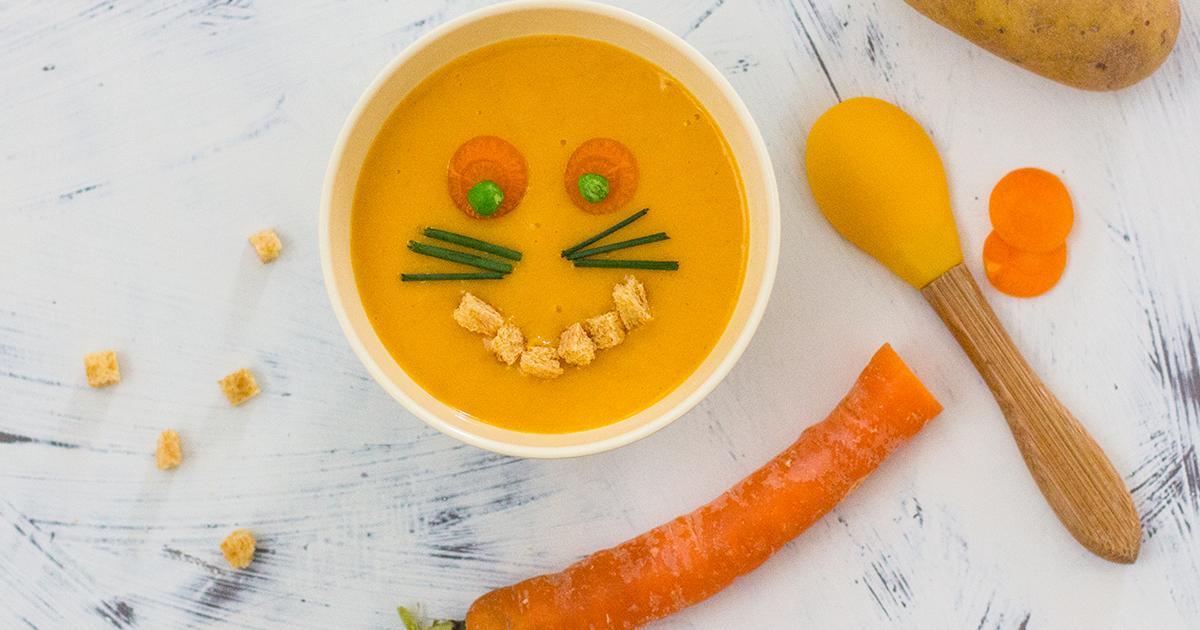 Freche Möhren Kartoffel Suppe