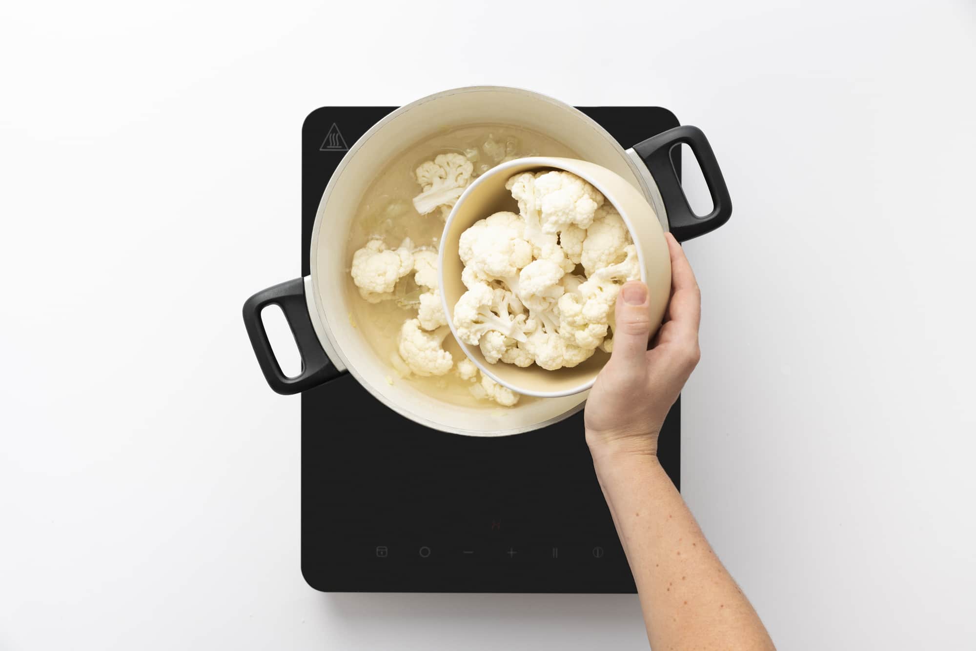 Freche Freunde Blumenkohl Auflauf Käse Schritt 4