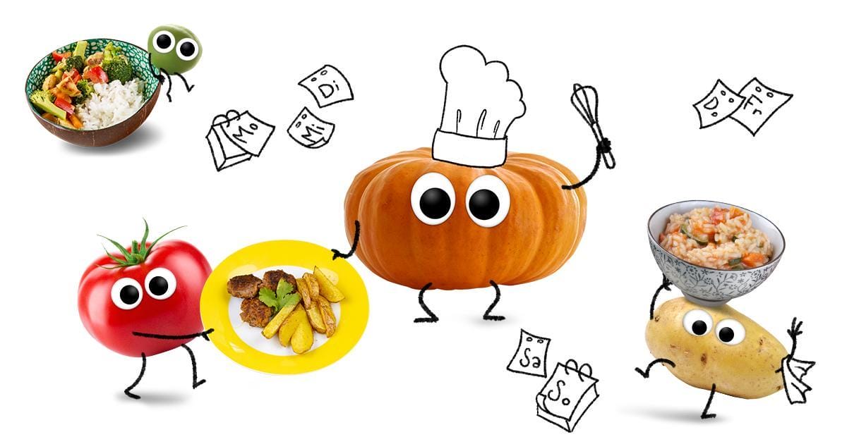 Freche Freunde Familienrezepte Wochenplan