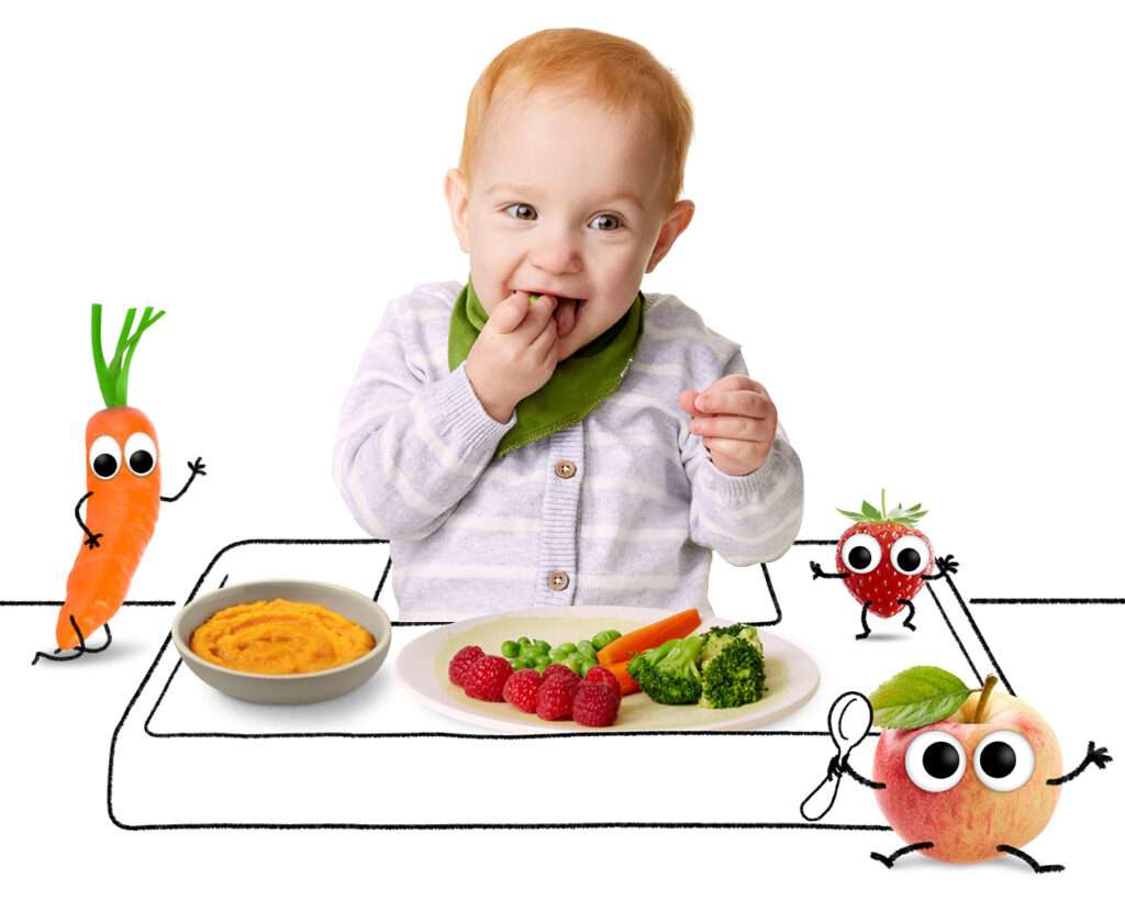 Blw und brei kombinieren