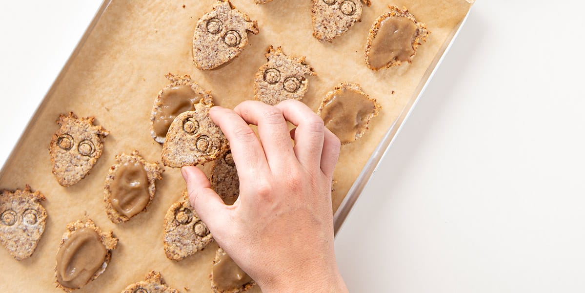 Freche Freunde Linzer Plätzchen Step 7