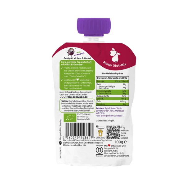 Quetschie_Apfel-Birne-Maracuja-Rückseite