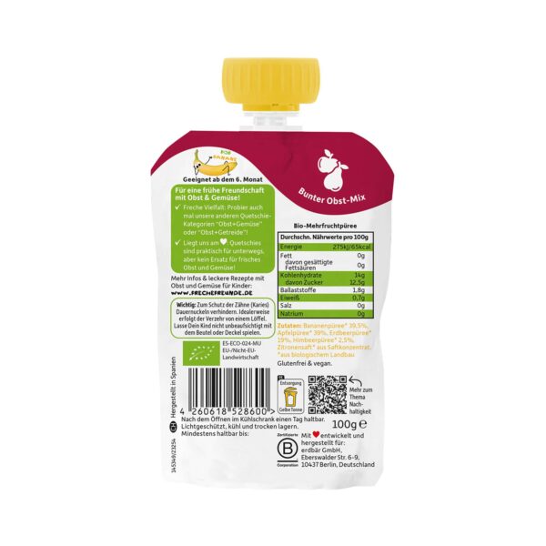 Quetschie-Banane-Apfel-Erdbeere-Himbeere-Rückseite