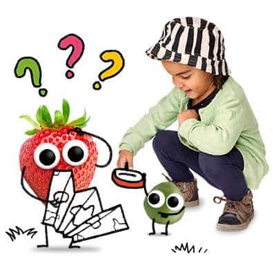 Freche Freunde - Familienzeit - Obst- & Gemüse-Schatzsuche