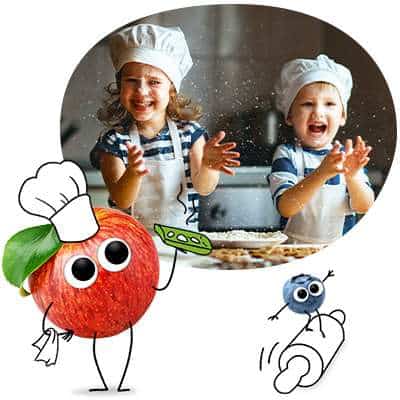 Freche Freunde - Plätzchen backen mit Kindern - Preview