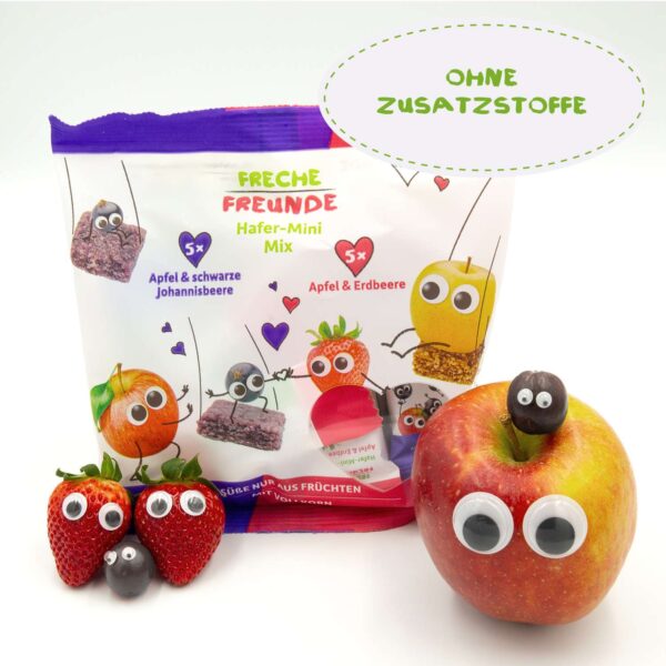 Hafer-Mini-Mix Apfel & Erdbeere und Apfel & schwarze Johannisbeere_mood1 Hafer-Mini-Mix Apfel & Erdbeere und Apfel & schwarze Johannisbeere_mood1