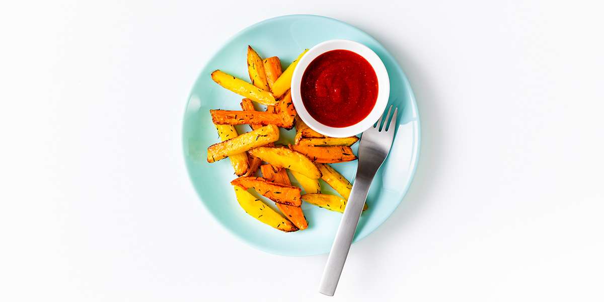 Gemuese_Pommes_in-der-Heißluftfriteuse-Rezept