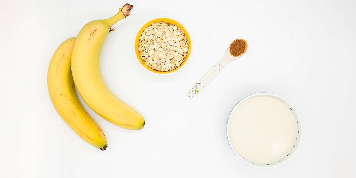 Zutaten-Bananen Smoothie