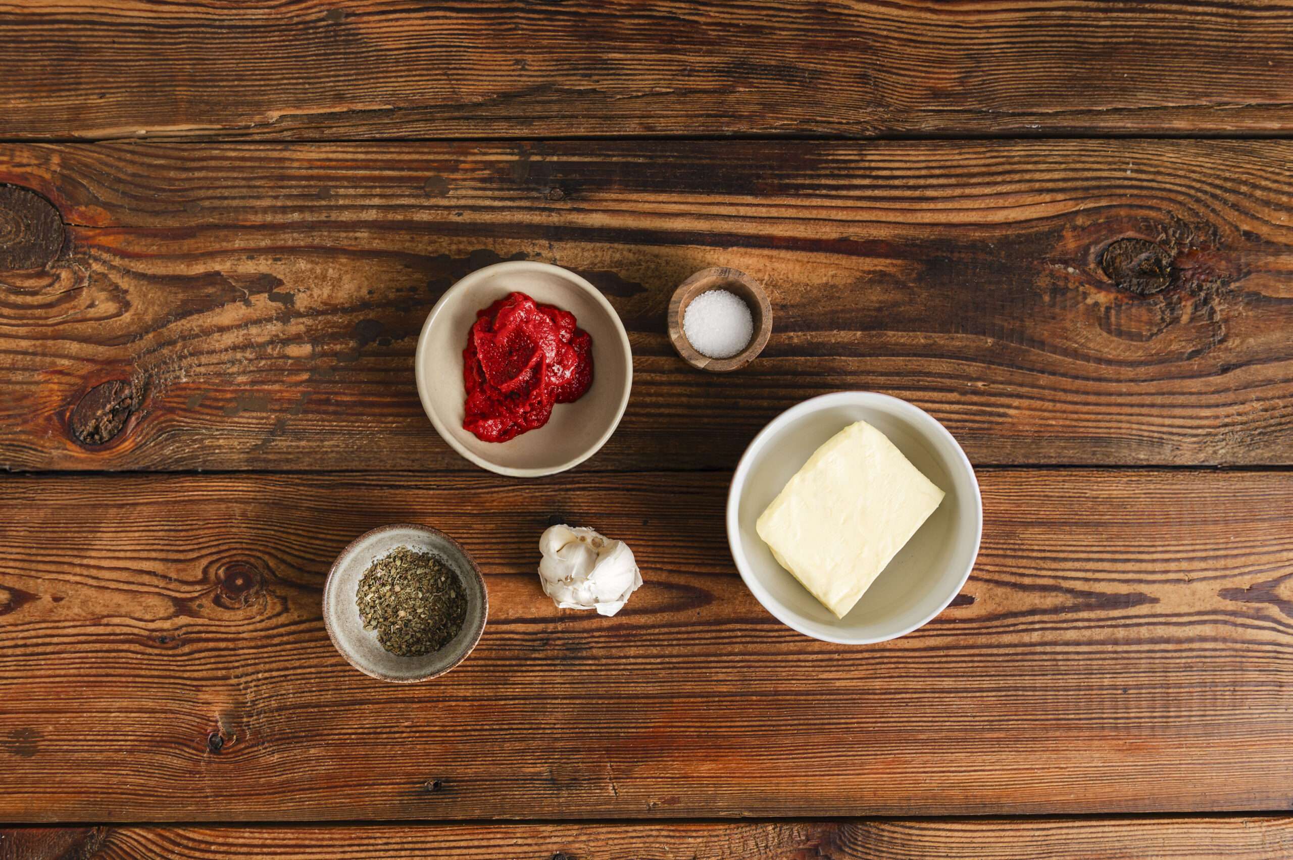 Schnelle-Tomatenbutter-für-Kinder-Zutaten