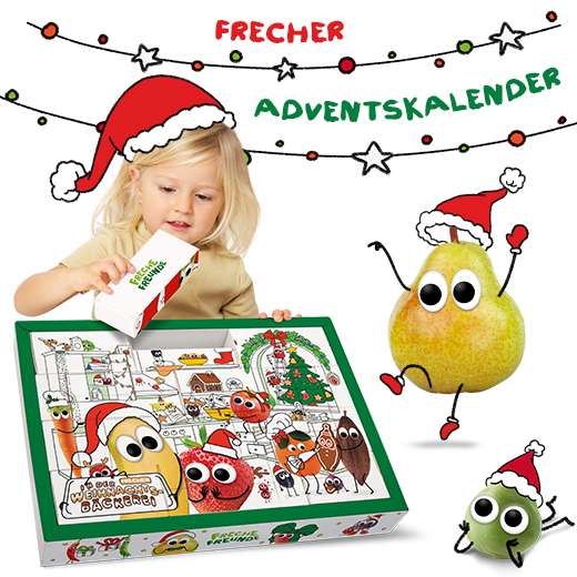 Pressemitteilung Freche Freunde Adventskalender 2025